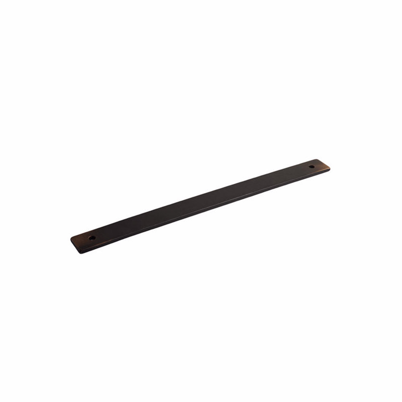 Schaub Vinci contre-plaque pour armoire / tiroir, Bronze antique, H 9 po x l 0,75 po