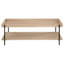Table basse rectangulaire en bois d'ingénierie