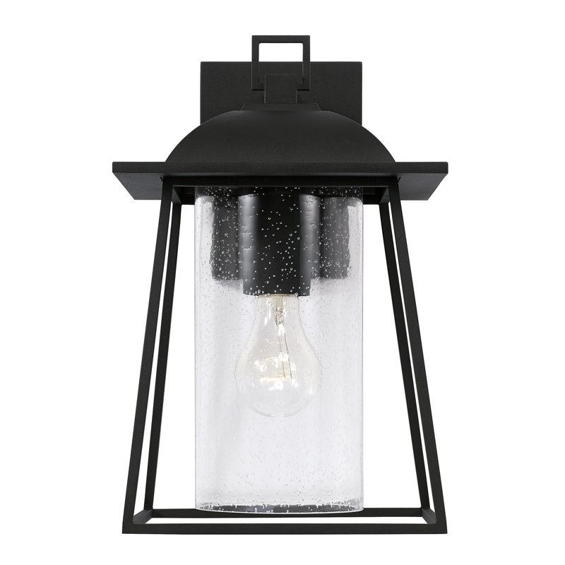 Lanterne murale d'extérieur 16,25 po H, Bronze huilé, H 13,25 po x l 8,5 po x P 9,25 po