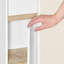 Shikeem Freestanding Linen Cabinet