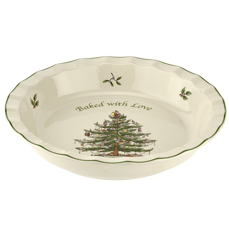 https://assets.wfcdn.com/im/82014014/resize-h755-w755%5Ecompr-r85/1019/101974290/Spode+Christmas+Tree+2019+Pie+Dish+Baked+with+Love.jpg
