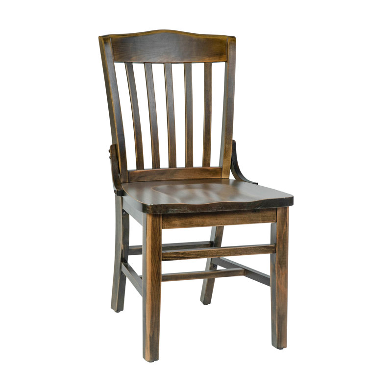 Chaise de restaurant en bois Hercules Series, Bois brun