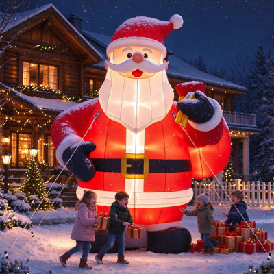 Freestanding Christmas Inflatable Outdoor Decoration
