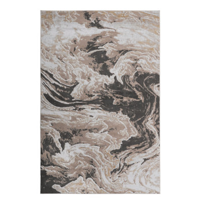 Abstract Non-Shedding Living Room Bedroom Dining Home Office Stylish And Stain Resistant Area Rug