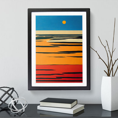 XV1022-4697X Timeless Sunset Abstract - Print