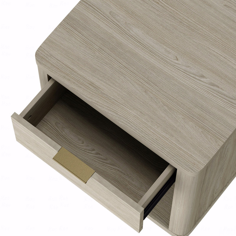 Table de chevet, Marron clair