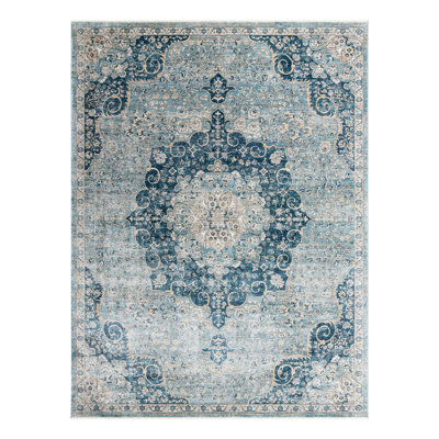 Tapis bleu marine Alabama