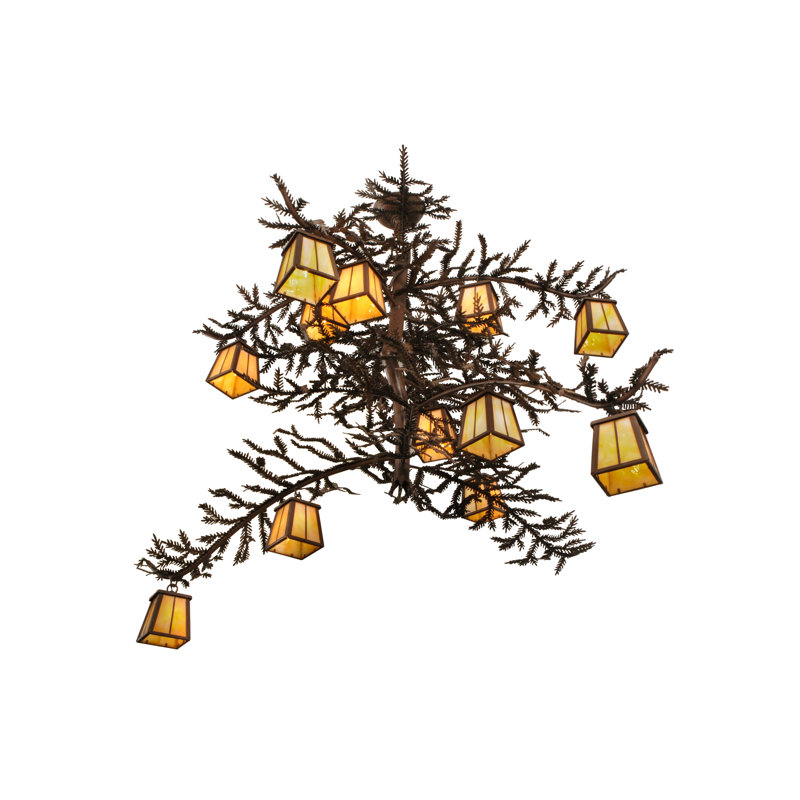 Lustre linéaire moderne 12 lumières statement Cartersville