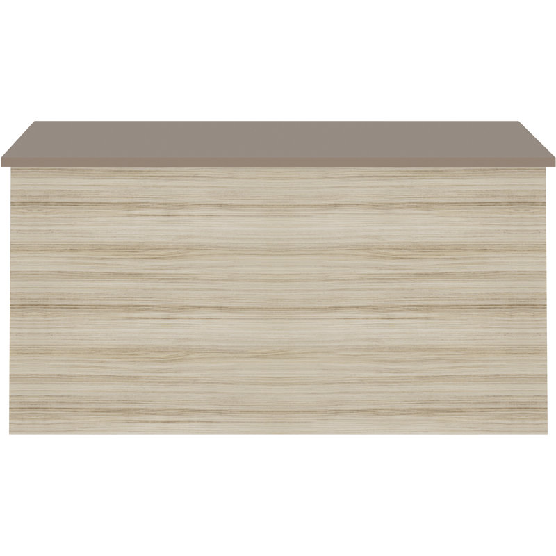Cascio Blanket Box, Oyster/Oak