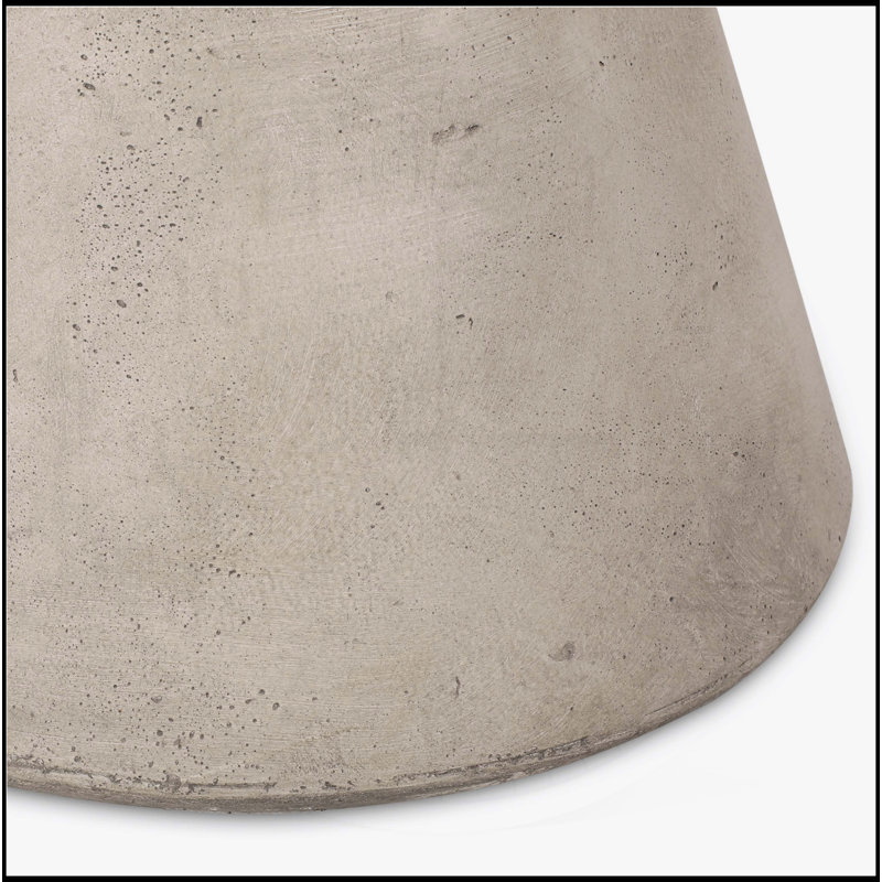 Table d'appoint d'extérieur MGO, gris clair