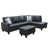 Black Faux Leather