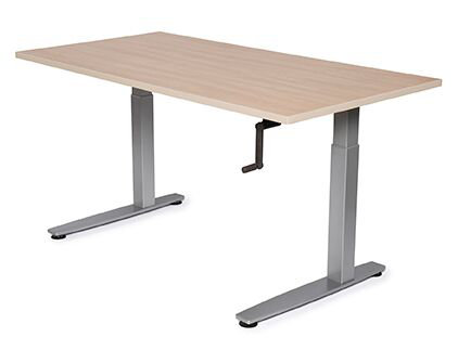 Equity Rectangle Height Adjustable Training Table