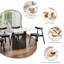 Ensemble de table de salle à manger 5 pièces-116240191-116240190-116240187