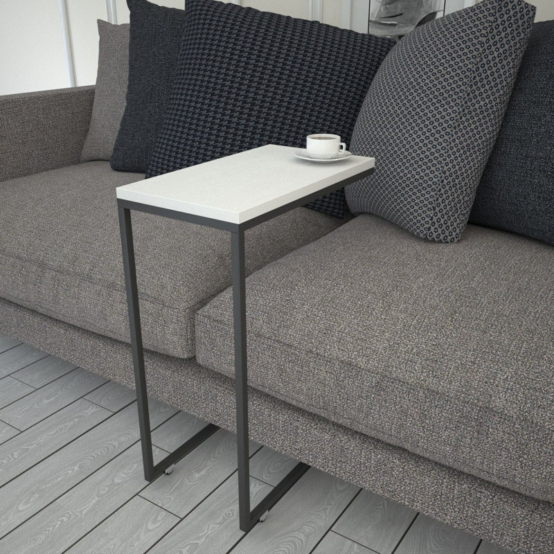 Table de bout Courtdale C Table, Blanc