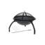  Explorer 53cm H x 58cm W Steel Wood Burning Outdoor Fire Pit with Lid