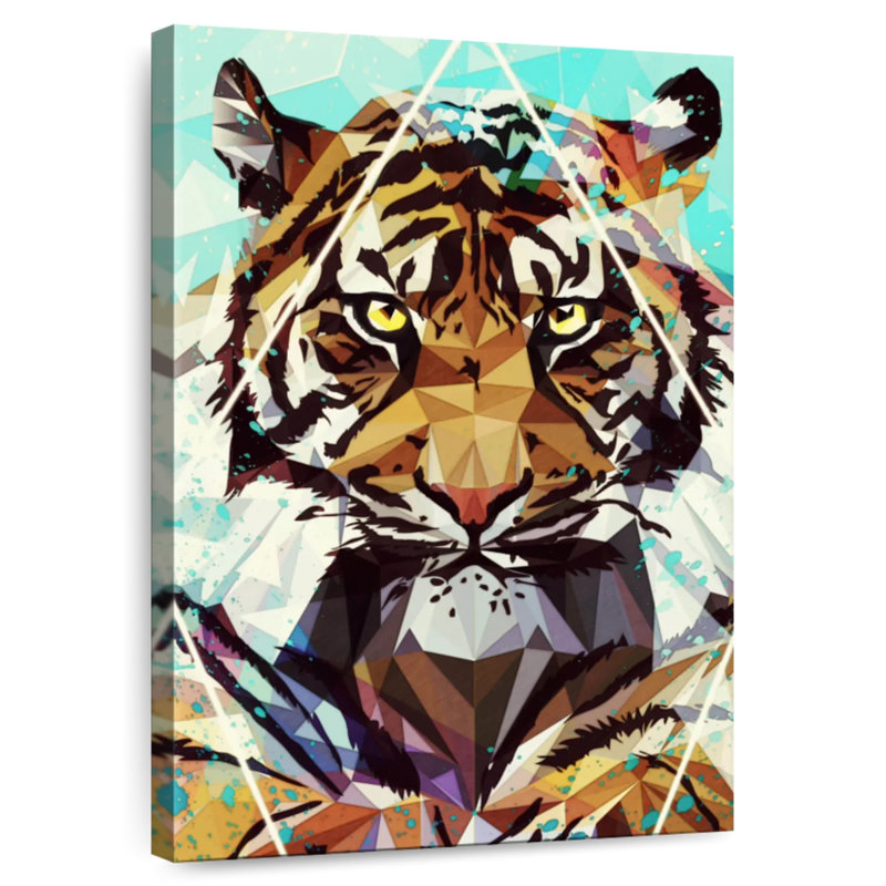Brampt It Tiger, H 45 po x l 30 po