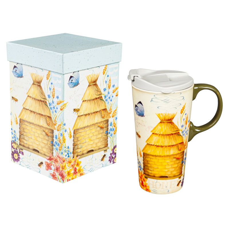Grande tasse à café en céramique