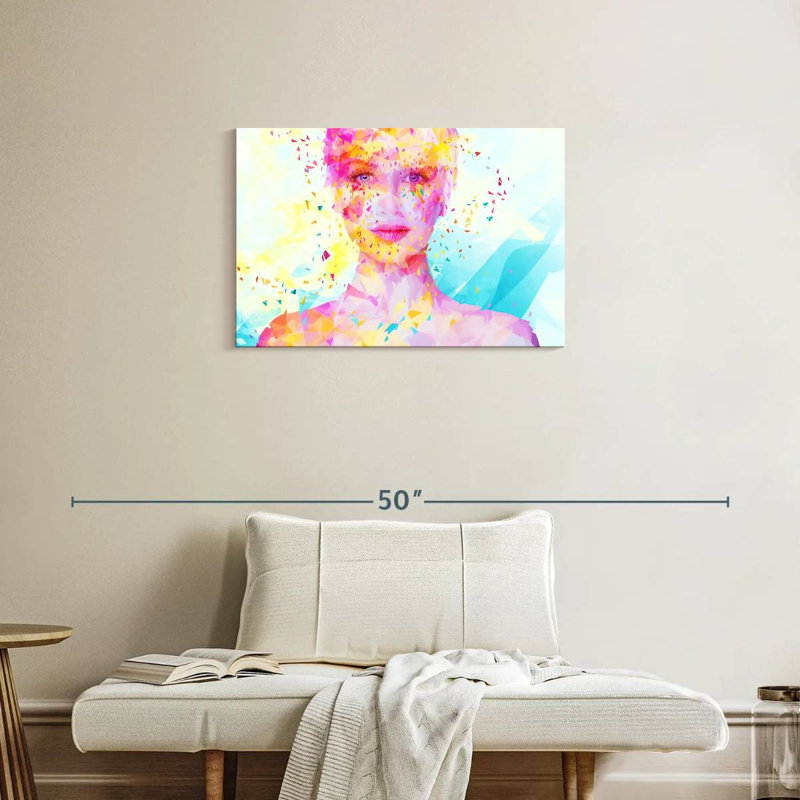 Leisha Turquoise, 20" H x 30" W