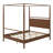 Solid Wood Canopy Bed Frame Four Posters Bed-655764483