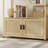 Rattan Storage Bookshelf