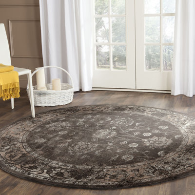 Reading Oriental Viscose Area Rug