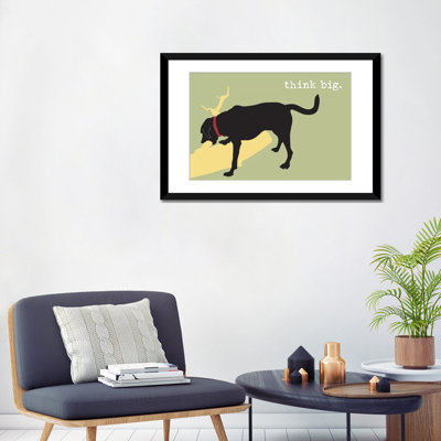«Think Big», impression sur toile