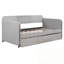 Twin Size Upholstered Daybed with Trundle-506130436