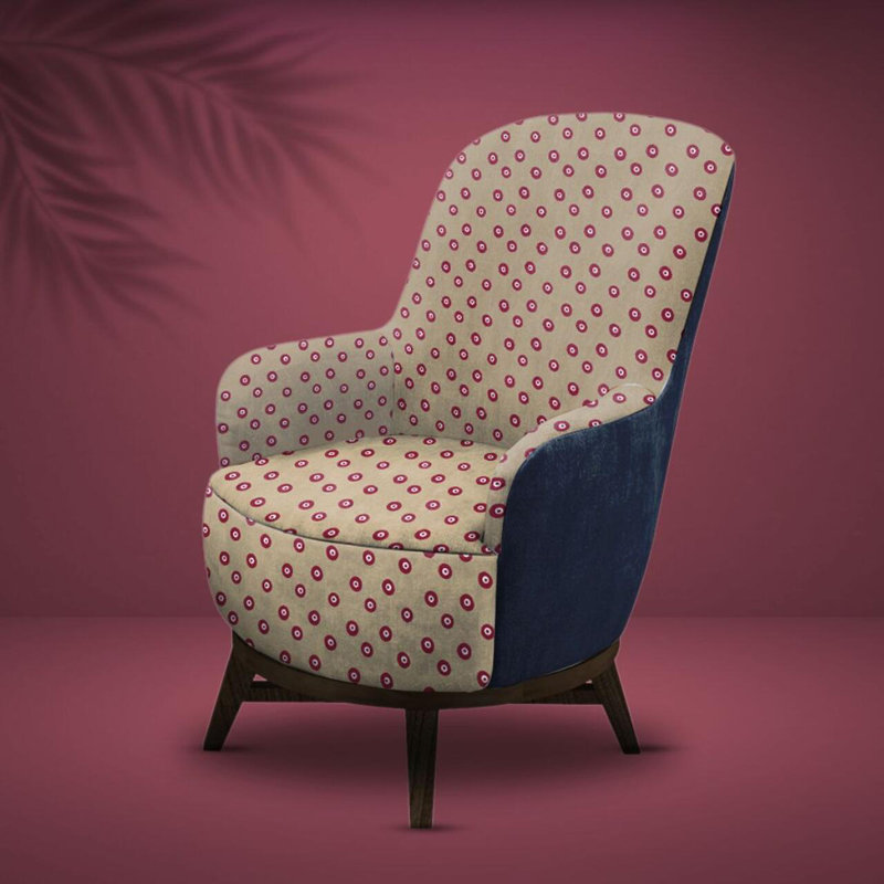 Bettyanne Velvet Accent Chair