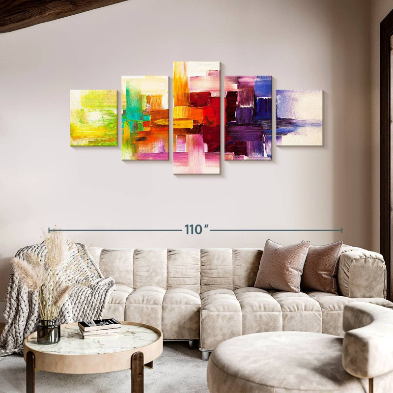 Visual Thoughts I, 42" H x 92" W