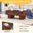 Modern Elegance Coffee Table with Spacious Top