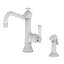 Jacobean Single Handle Kitchen Faucet with Side Spray-1213788262