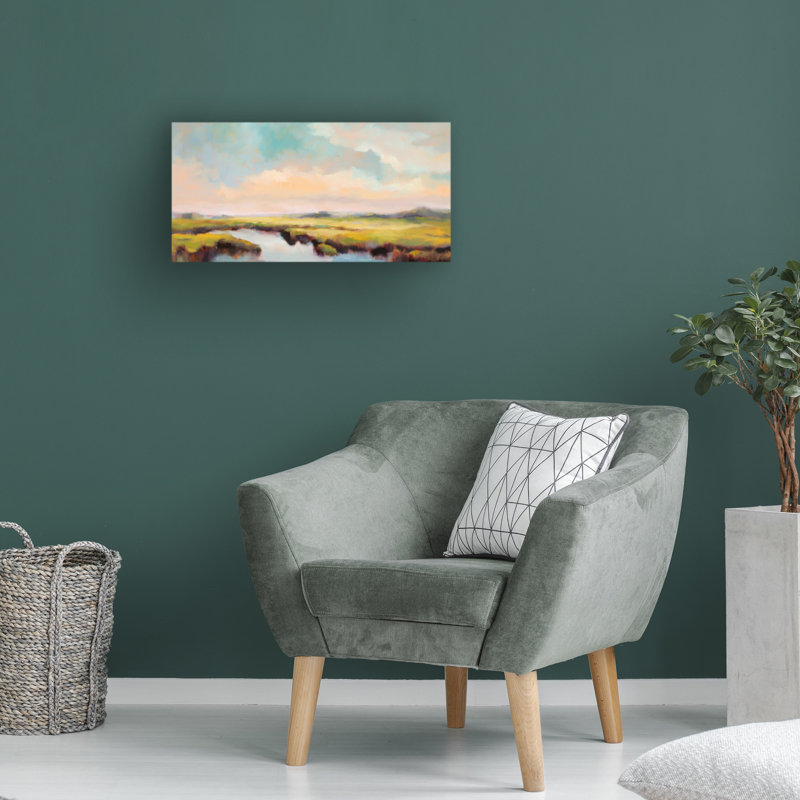 Bolog Odile Spring Grasses Canvas Art, 24" H x 47" W