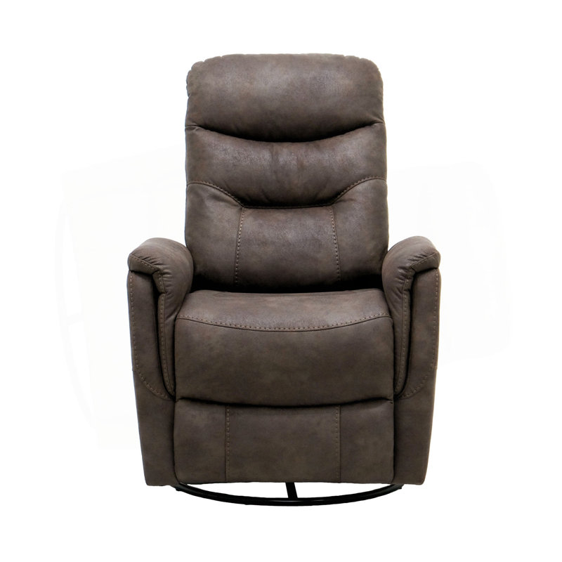 Brown Swivel Gliding Recliner, Brown