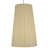15" Wide Channell Tapered & Pleated Pendant