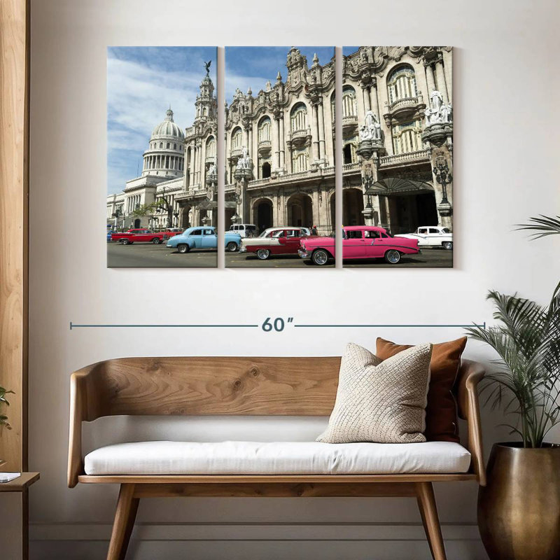 Syd Prado Street Cars, 32" H x 50" W