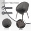 Ensemble de 2 chaises longues modernes-1609265360