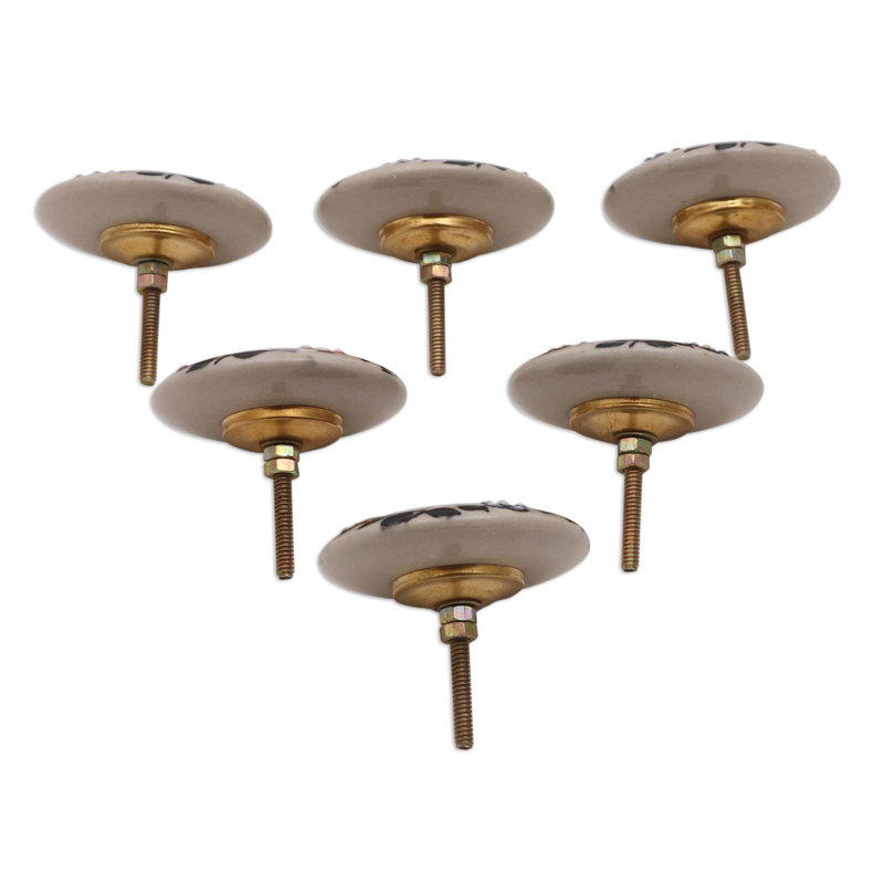 Neder Divine Garden Ceramic Door Knob