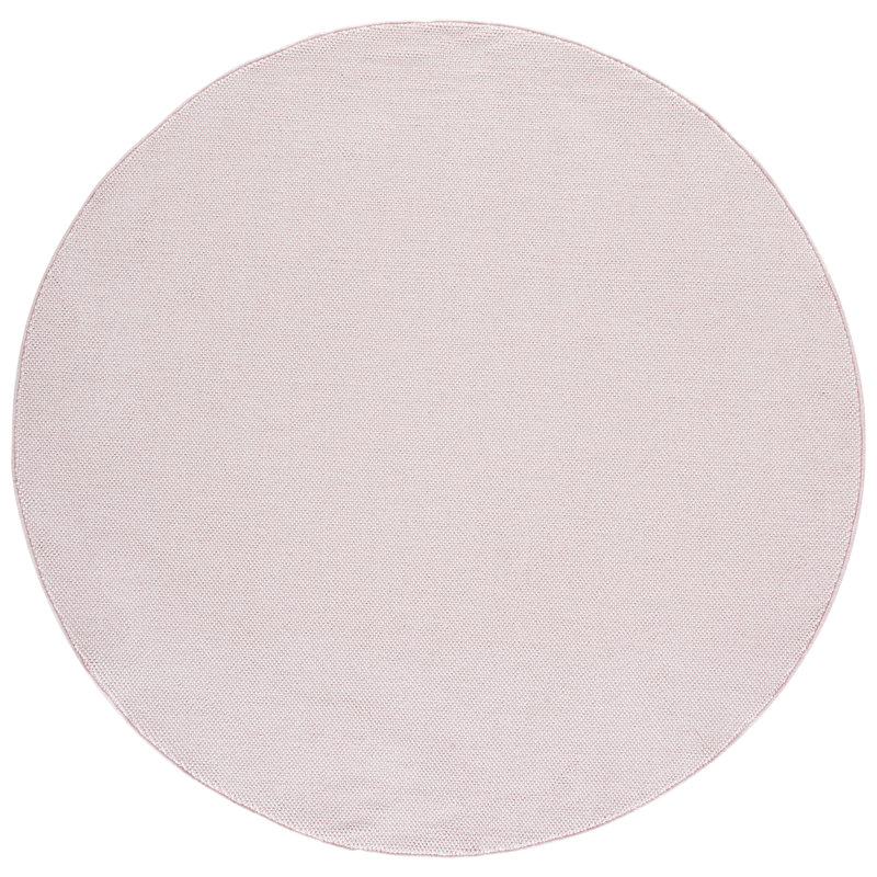River 600 Performance No Pattern Rug, 6'-7" X 6'-7" Round