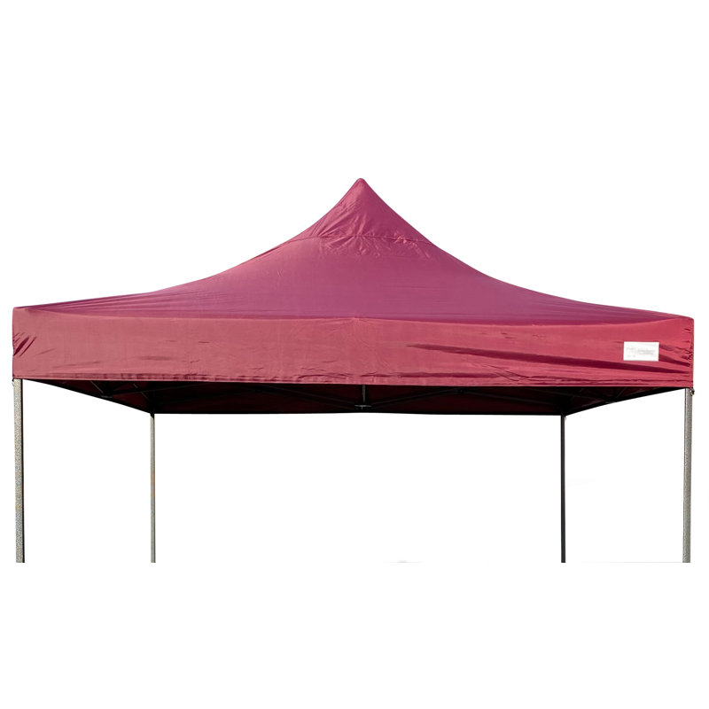 Grasekamp Polyester Replacement Canopy for Gazebo, 200cm H x 570cm W x 290cm D., Red