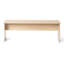 Ensemble de banc de salle à manger moderne pour hall d'entrée 2,51,2 po, finition chêne-1044621549