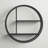 Wingate 3 Piece Circle Metal Accent Shelf