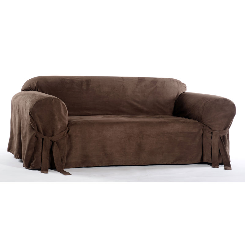 Housse pour canapé à coussins carrés/rectangulaires, Espresso
