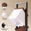  67.5'' Walnut Tree Floor Lamp With Remote Control & 3 Bulbs