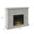 Alaya 47.38'' W Electric Fireplace & Mantel Package with 4600 BTU-392021178