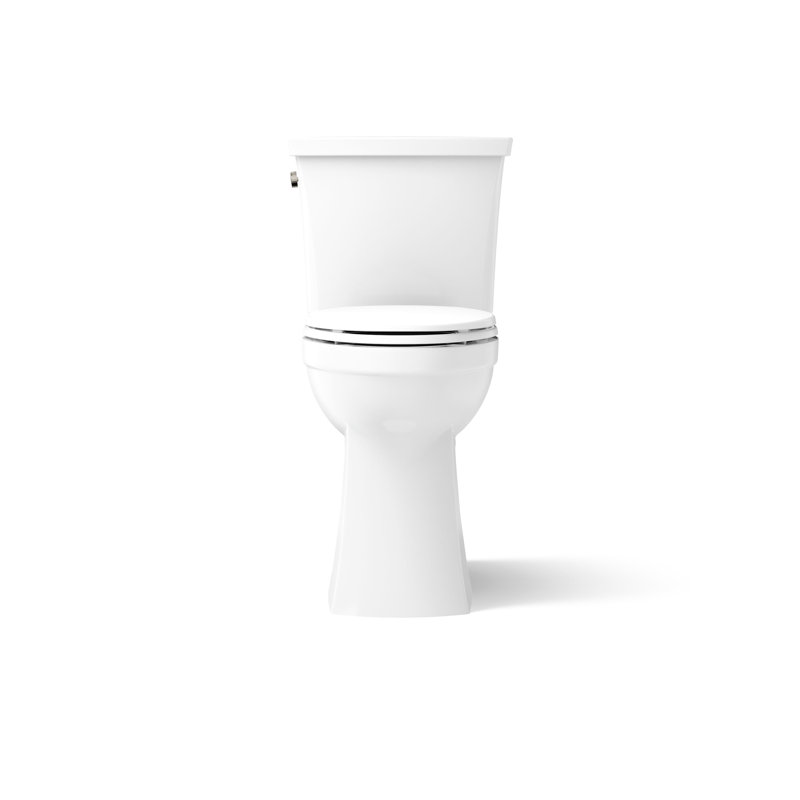 Toilette allongée deux pièces Kelston, Blanc