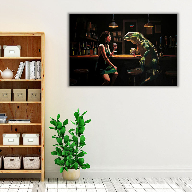 «He Was Cuter», reproduction d'art sur toile, H 40 po x l 60 po