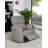 Frederik Upholstered Power Swivel Glider, Frost-1812233383