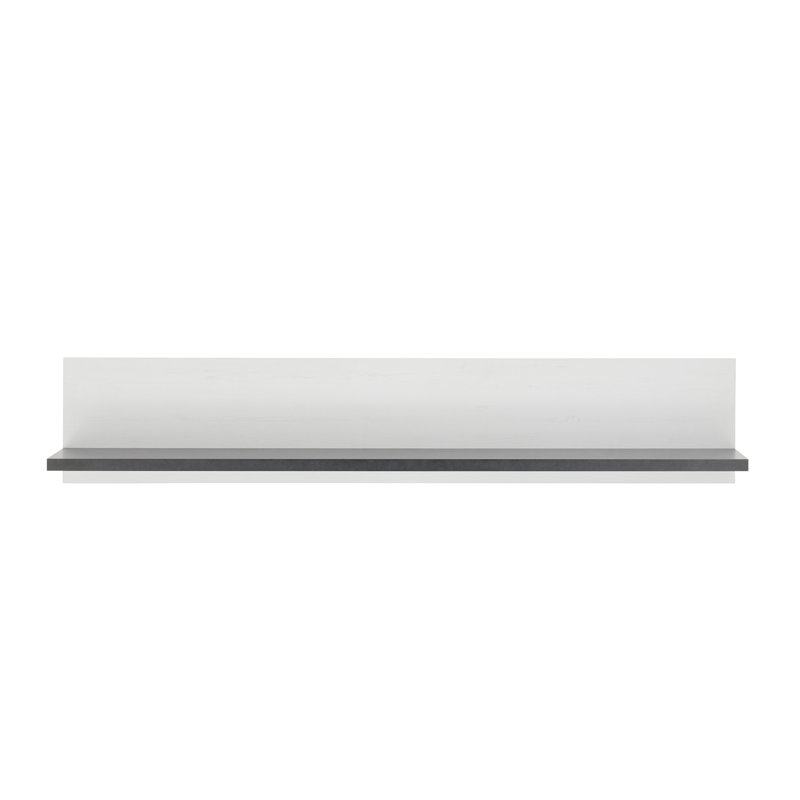 Accent Shelf, White, 30cm H x 160cm W x 22cm D.