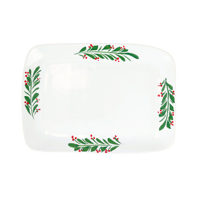 Aria Holiday Rectangular Platter
