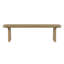 Banc en bois avec pieds robustes